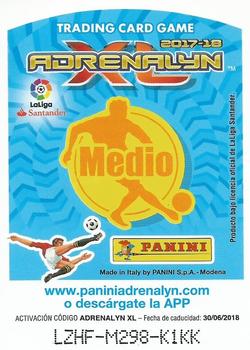 2017-18 Panini Adrenalyn XL LaLiga Santander #207 Alen Halilovic Back