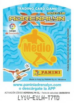 2017-18 Panini Adrenalyn XL LaLiga Santander #268 Marco Asensio Back