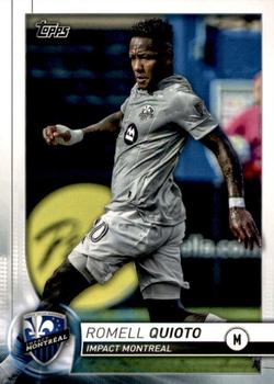 2020 Topps MLS #45 Romell Quioto Front