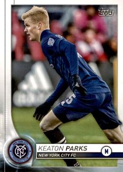 2020 Topps MLS #55 Keaton Parks Front