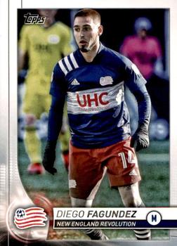 2020 Topps MLS #83 Diego Fagundez Front