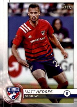 2020 Topps MLS #96 Matt Hedges Front