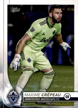 2020 Topps MLS #118 Maxime Crépeau Front