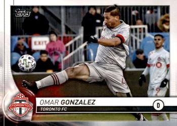 2020 Topps MLS #124 Omar Gonzalez Front