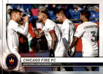 2020 Topps MLS #142 Chicago Fire FC Front