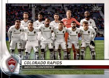 2020 Topps MLS #144 Colorado Rapids Front