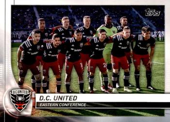 2020 Topps MLS #161 D.C. United Front
