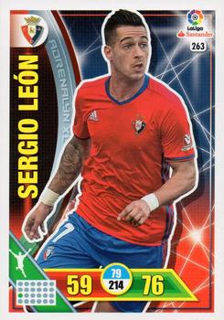 2016-17 Panini Adrenalyn XL LaLiga Santander #263 Sergio León Front