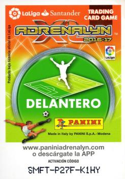 2016-17 Panini Adrenalyn XL LaLiga Santander #360 Roberto Soldado Back