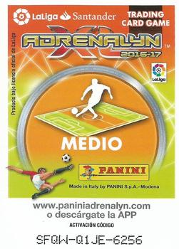 2016-17 Panini Adrenalyn XL LaLiga Santander #434 Tiago Mendes / Gabi Back