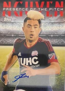 2016 Topps MLS - Presence of the Pitch Autographs Black #PP-LN Lee Nguyen Front