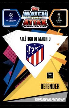 2020-21 Topps Match Attax UEFA Champions League #ATL5 José María Giménez Back