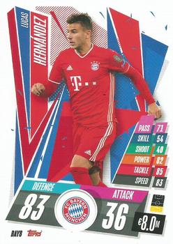 2020-21 Topps Match Attax UEFA Champions League #BAY8 Lucas Hernández Front