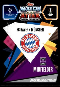 2020-21 Topps Match Attax UEFA Champions League #BAY11 Javi Martinez Back