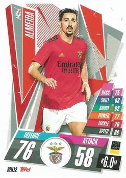 2020-21 Topps Match Attax UEFA Champions League #BEN12 André Almeida Front