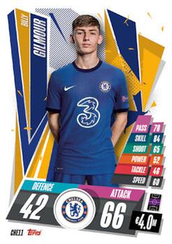 2020-21 Topps Match Attax UEFA Champions League #CHE11 Billy Gilmour Front