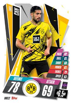 2020-21 Topps Match Attax UEFA Champions League #DOR12 Emre Can Front