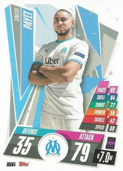 2020-21 Topps Match Attax UEFA Champions League #MAR4 Dimitri Payet Front