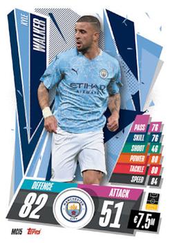 2020-21 Topps Match Attax UEFA Champions League #MCI5 Kyle Walker Front