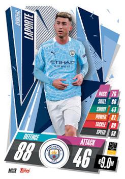 2020-21 Topps Match Attax UEFA Champions League #MCI8 Aymeric Laporte Front