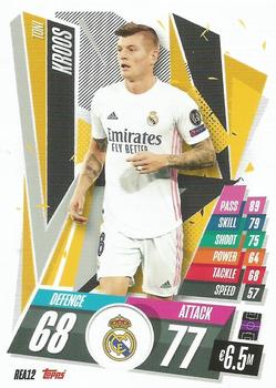 2020-21 Topps Match Attax UEFA Champions League #REA12 Toni Kroos Front