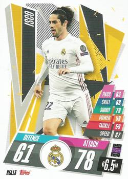 2020-21 Topps Match Attax UEFA Champions League #REA13 Isco Front