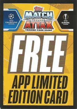 2020-21 Topps Match Attax UEFA Champions League #NNO Free APP Limited Back