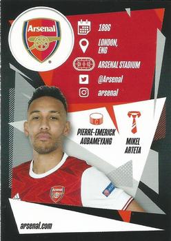 2020-21 Topps Match Attax UEFA Champions League #ARS1 Team Badge Back