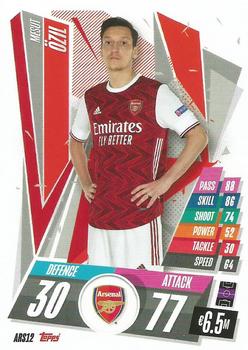 2020-21 Topps Match Attax UEFA Champions League #ARS12 Mesut Ozil Front