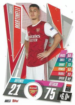 2020-21 Topps Match Attax UEFA Champions League #ARS13 Gabriel Martinelli Front