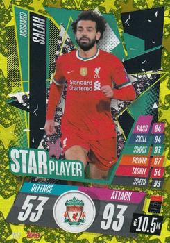 2020-21 Topps Match Attax UEFA Champions League - Star Player #SP5 Mohamed Salah Front
