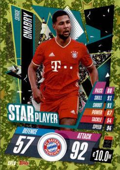 2020-21 Topps Match Attax UEFA Champions League - Star Player #SP10 Serge Gnabry Front