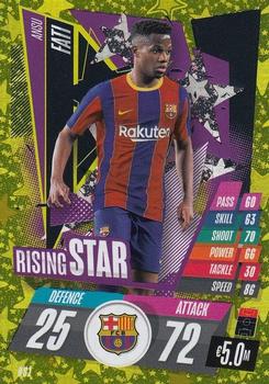 2020-21 Topps Match Attax UEFA Champions League - Rising Star #RS1 Ansu Fati Front