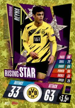 2020-21 Topps Match Attax UEFA Champions League - Rising Star #RS11 Giovanni Reyna Front