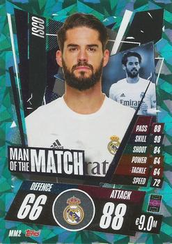 2020-21 Topps Match Attax UEFA Champions League - Man of the Match #MM2 Isco Front