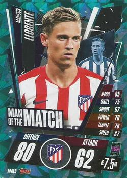 2020-21 Topps Match Attax UEFA Champions League - Man of the Match #MM5 Marcos Llorente Front