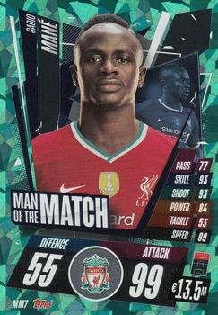 2020-21 Topps Match Attax UEFA Champions League - Man of the Match #MM7 Sadio Mané Front