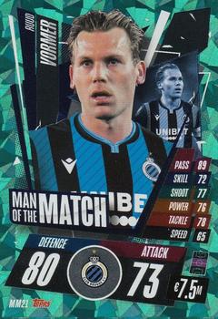 2020-21 Topps Match Attax UEFA Champions League - Man of the Match #MM21 Ruud Vormer Front