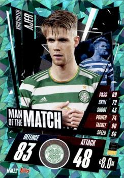 2020-21 Topps Match Attax UEFA Champions League - Man of the Match #MM22 Kristoffer Ajer Front