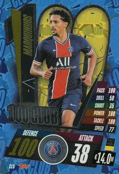 2020-21 Topps Match Attax UEFA Champions League - 100 Club #CL5 Marquinhos Front