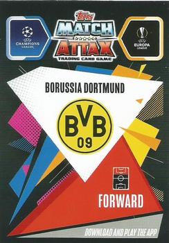 2020-21 Topps Match Attax UEFA Champions League - 100 Club #CL10 Erling Haaland Back