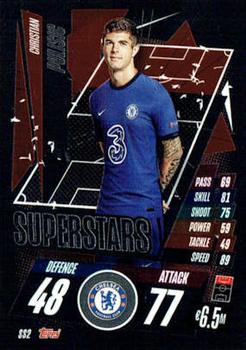 2020-21 Topps Match Attax UEFA Champions League - Superstars #SS2 Christian Pulisic Front