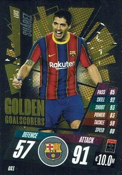 2020-21 Topps Match Attax UEFA Champions League - Golden Goalscorers #GG1 Luis Suárez Front