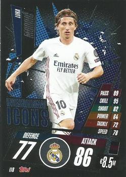 2020-21 Topps Match Attax UEFA Champions League - International Icons #II8 Luka Modrić Front
