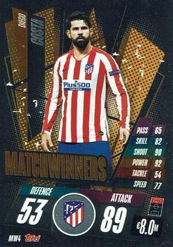 2020-21 Topps Match Attax UEFA Champions League - Matchwinners #MW4 Diego Costa Front