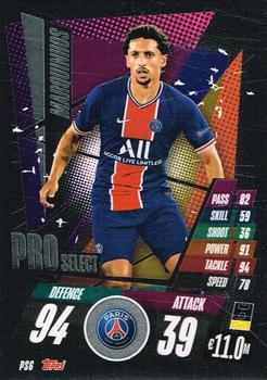 2020-21 Topps Match Attax UEFA Champions League - Pro Select #PS6 Marquinhos Front
