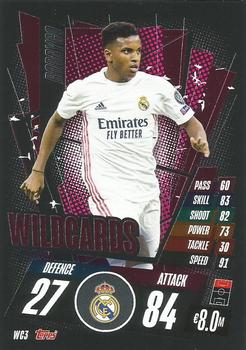 2020-21 Topps Match Attax UEFA Champions League - Wildcards #WC3 Rodrygo Front