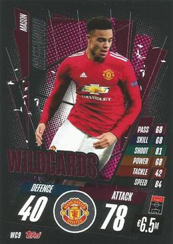 2020-21 Topps Match Attax UEFA Champions League - Wildcards #WC9 Mason Greenwood Front