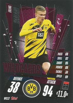 2020-21 Topps Match Attax UEFA Champions League - Wildcards #WC12 Erling Haaland Front