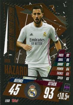 2020-21 Topps Match Attax UEFA Champions League - Limited Edition Bronze #LE6B Eden Hazard Front
